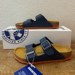 Birkenstock Arizona Kids BS Desert Sole Blue NIB